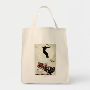 Germany - Skier Jumping Tote Bag