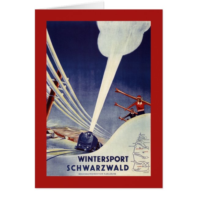 Germany - Skiing in the Black Forest (Front)