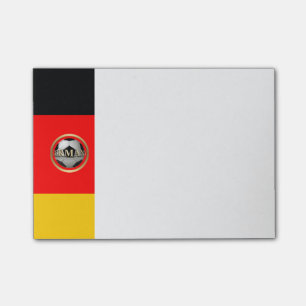 Germany Soccer Ball Post-it Notes