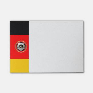 Germany Soccer Ball Post-it Notes