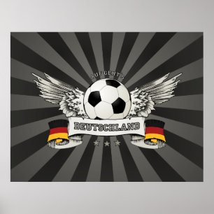 Germany Soccer National Team Supporter poster