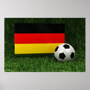 Germany Soccer Poster
