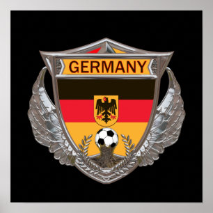 Germany Soccer Poster