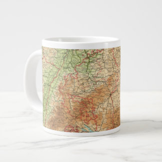 Germany southern section large coffee mug