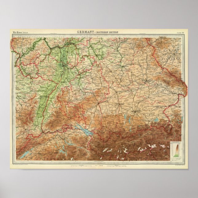 Germany southern section poster (Front)