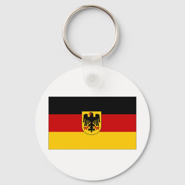 Germany State Flag Key Ring (Front)