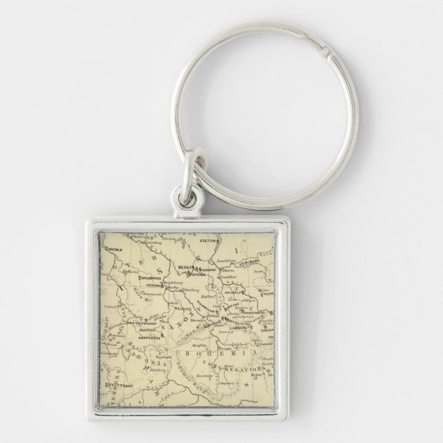 Germany, Switzerland, Holland Key Ring (Front)