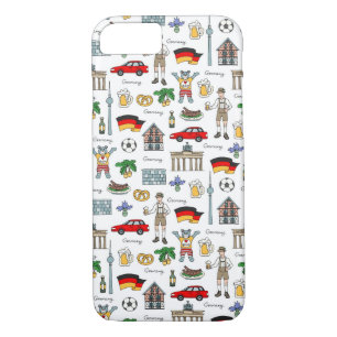 Germany Symbols Pattern iPhone 8/7 Case