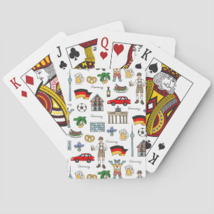 Germany   Symbols Pattern Playing Cards