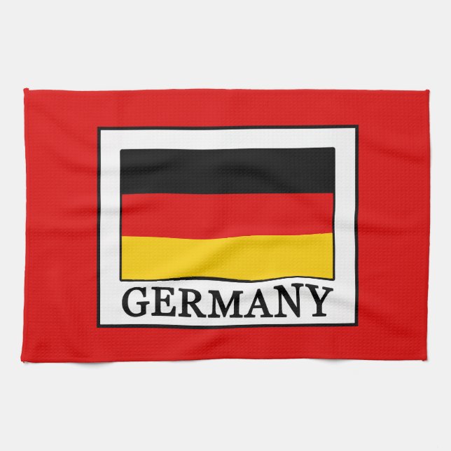 Germany Tea Towel (Horizontal)