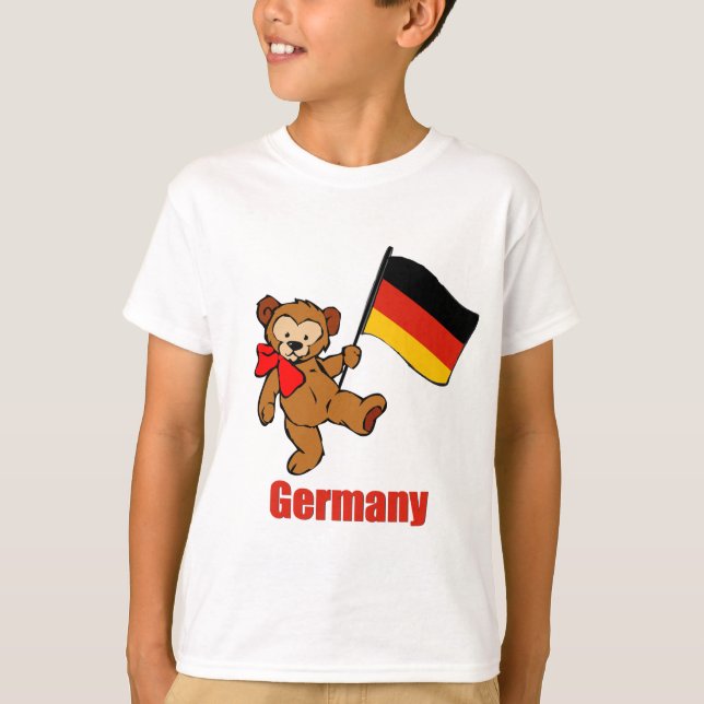 Germany Teddy Bear T-Shirt (Front)