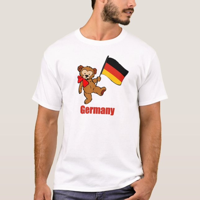 Germany Teddy Bear T-Shirt (Front)