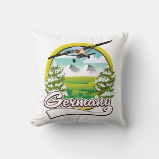 Germany Travel logo Cushion
