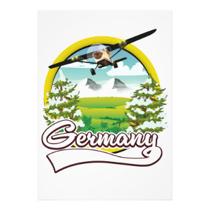 Germany Travel logo Photo Print
