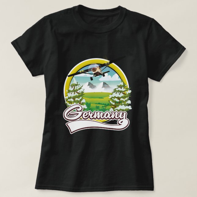 Germany Travel logo T-Shirt (Design Front)