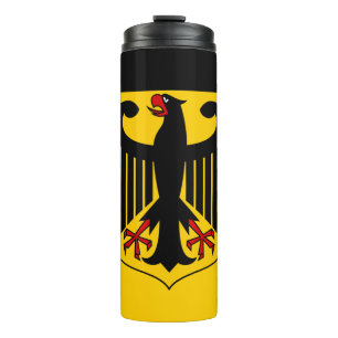 Germany Travel Mug, patriotic German Flag Thermal Tumbler