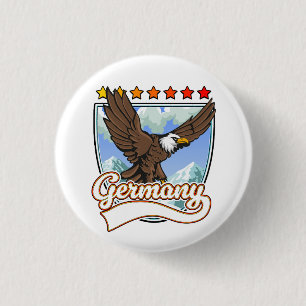 Germany Travel patch 3 Cm Round Badge