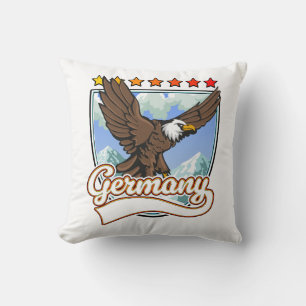 Germany Travel patch Cushion
