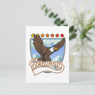 Germany Travel patch Holiday Postcard