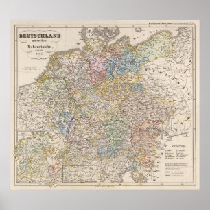 Germany under the Hohenstaufen, and up to 1275 Poster