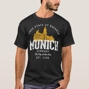 Germany Vacation Souvenir Munich T-Shirt