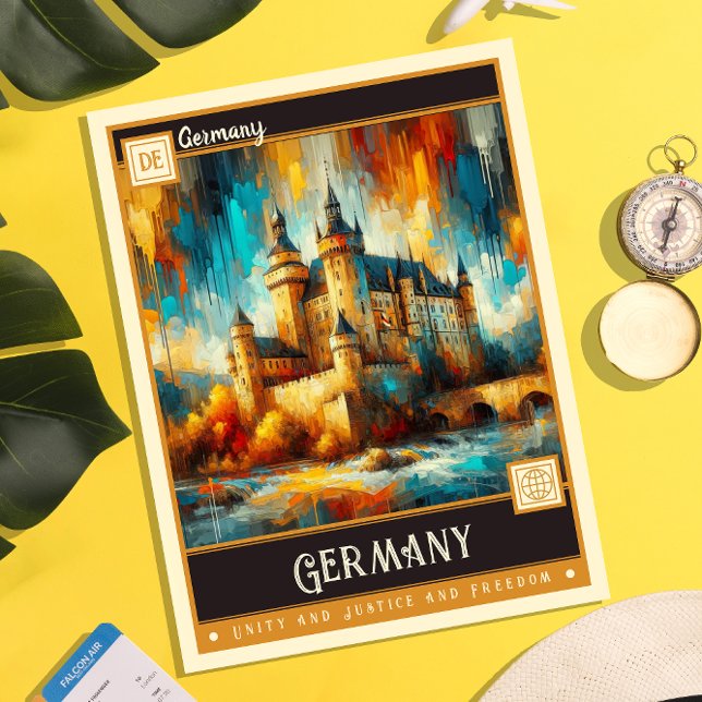 Germany | Vintage Painting Postcard (Creator Uploaded)