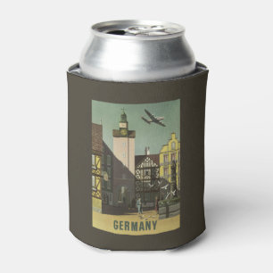 Germany Vintage Travel custom can cooler
