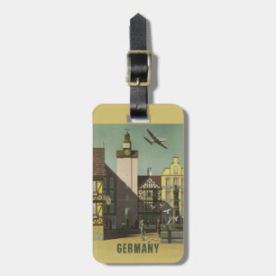 GERMANY Vintage Travel custom tag