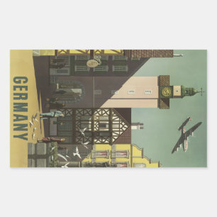 GERMANY Vintage Travel stickers