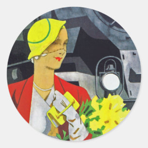 Germany Wants to See You Classic Round Sticker