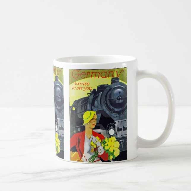 Germany Wants to See You Coffee Mug (Right)
