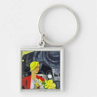 Germany Wants to See You Key Ring
