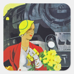 Germany Wants to See You Square Sticker