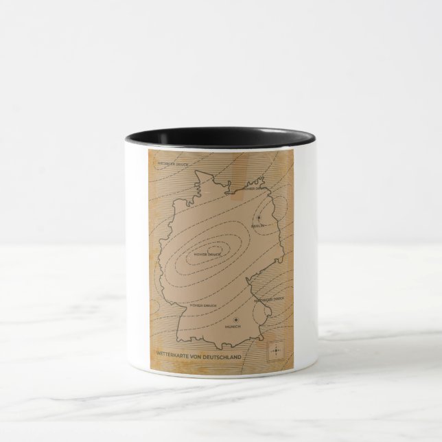 Germany Weather Forecast Mug (Center)