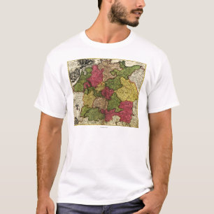 GermanyPanoramic MapGermany T-Shirt