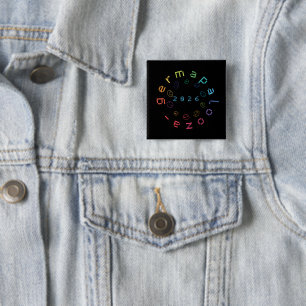 Germapalooza 26 Pin - 2-inch Square