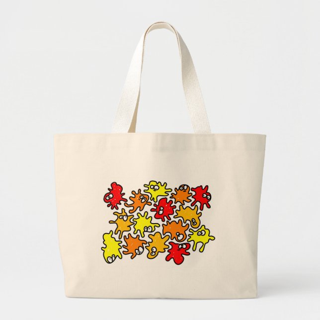 Germs Large Tote Bag (Front)