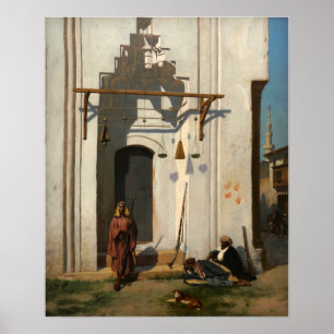 Gérôme - Guards At The Door Of A Tomb 1870 Poster