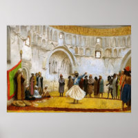 Gérôme - Sketch For The Whirling Dervish 1889