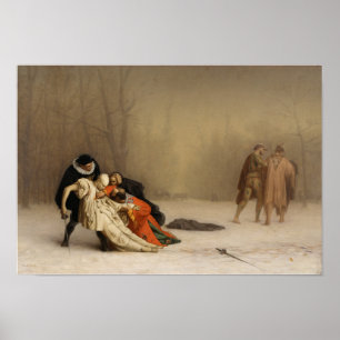 Gérôme - The Duel After The Masquerade Poster