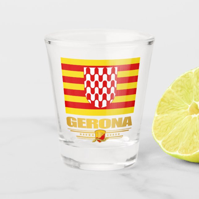 Gerona Shot Glass (Front)