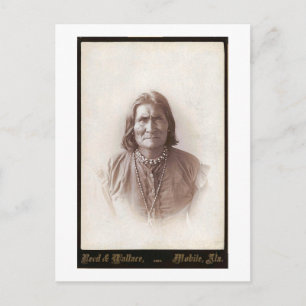Geronimo 1888 postcard