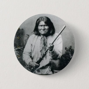 Geronimo 6 Cm Round Badge