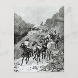 Geronimo and his Band Postcard