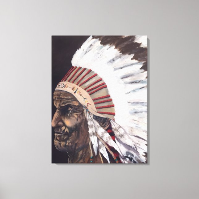 Geronimo Canvas Print (Front)