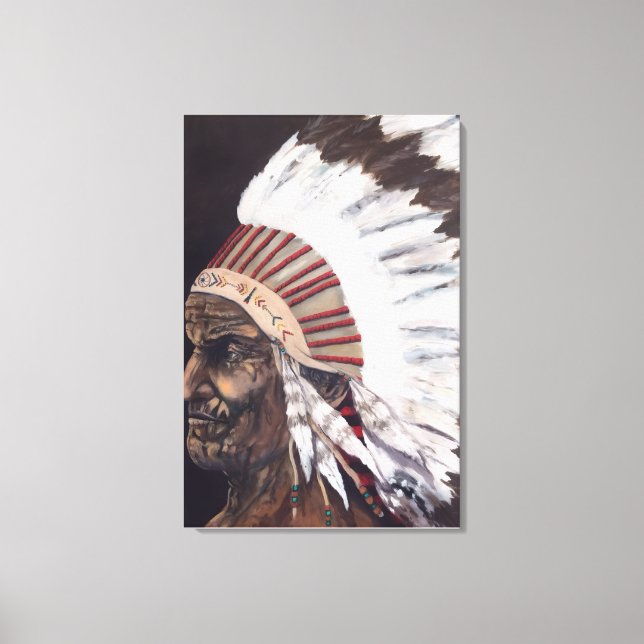 Geronimo Canvas Print (Front)