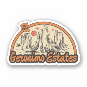 Geronimo Estates, Arizona Sticker