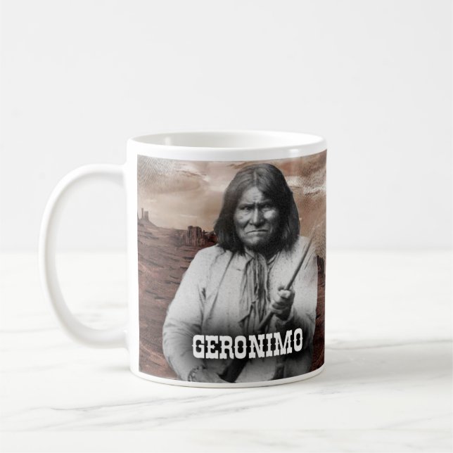 Geronimo Historical Mug (Left)