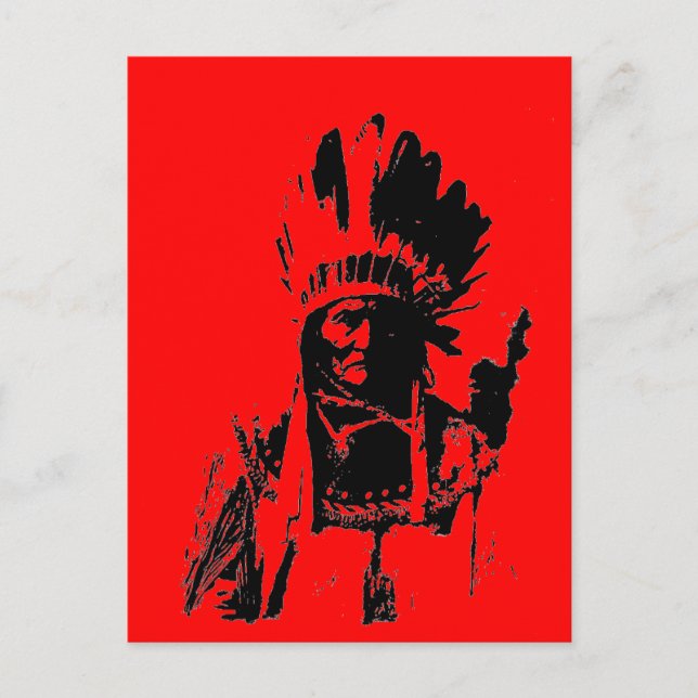 Geronimo Postcard (Front)