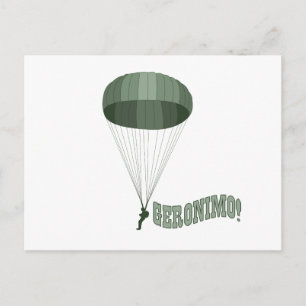 Geronimo! Postcard
